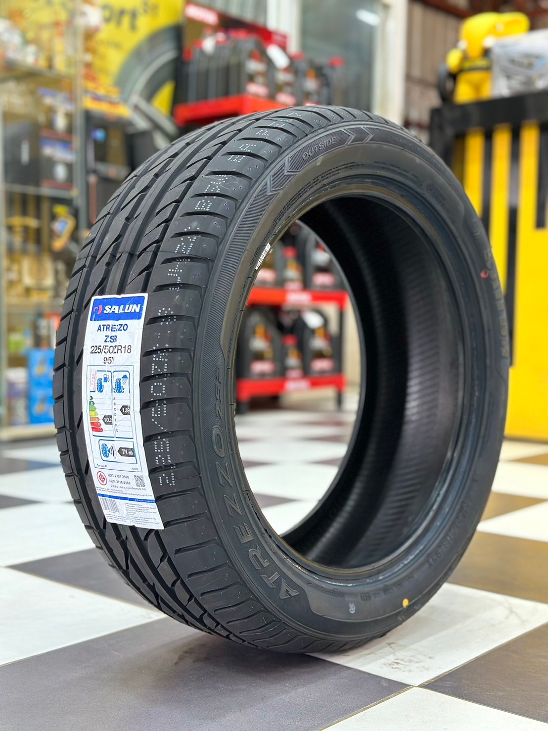 #ยางใหม่ไซหลุน #SAILUN ATREZZO #ZSR 225/50ZR18 ยางใหม่ปี2024 สำหรับรถ SUVและรถตู้พาณิชย์