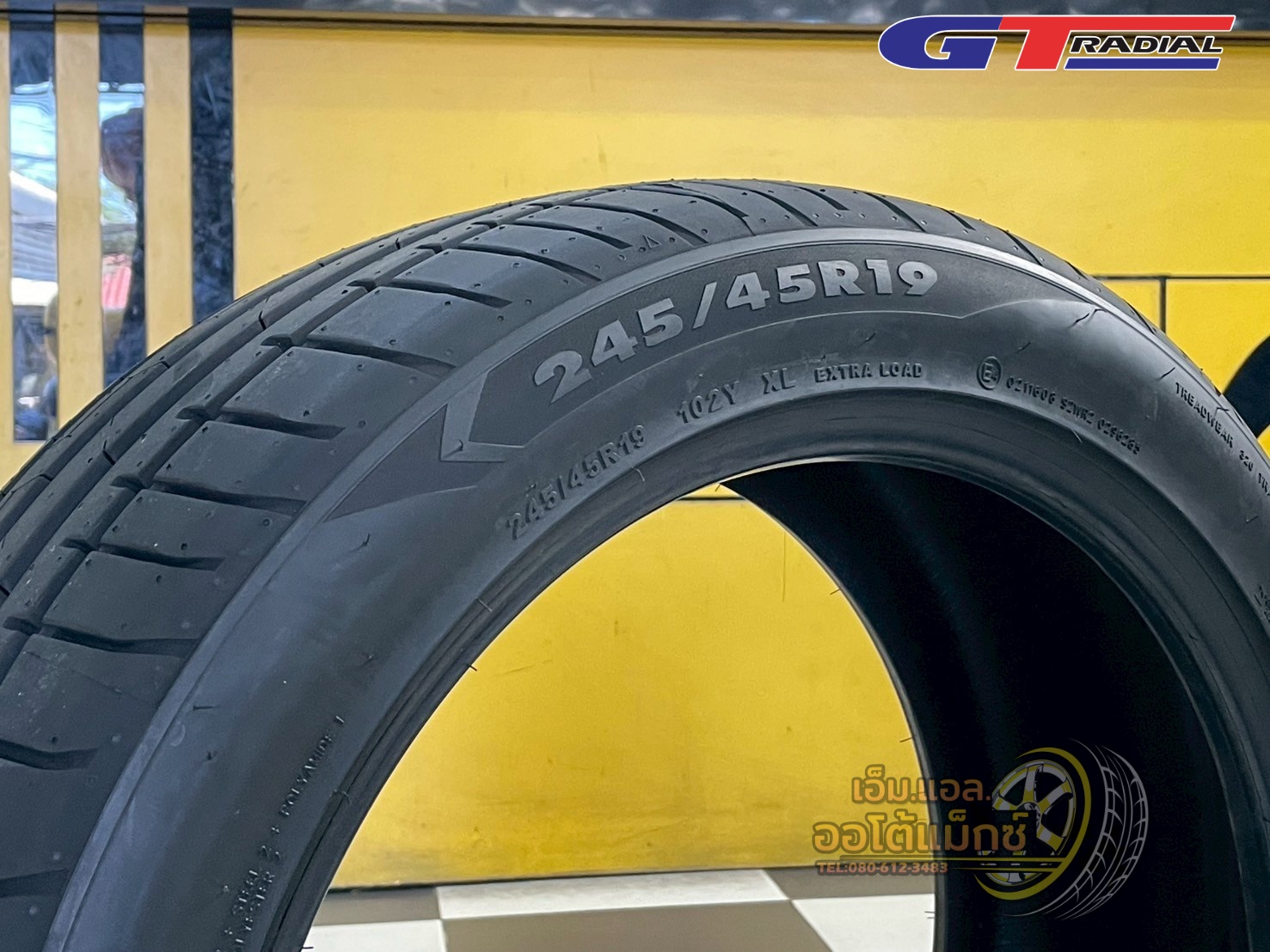 ยางใหม่จีทีเรเดียล #GT #RADIAL #SportActive2 245/45R19 ยางใหม่ปี2025