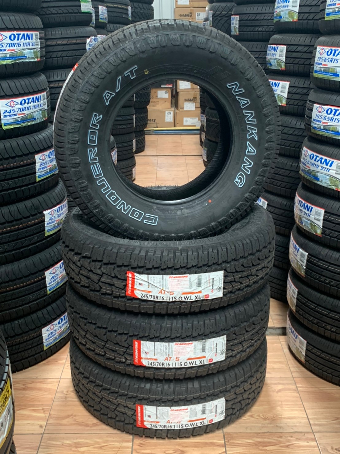 NANKANG AT-5 245/70R16 พร้อมจัดส่งฟรี ติดตั้งฟรีที่ร้าน
