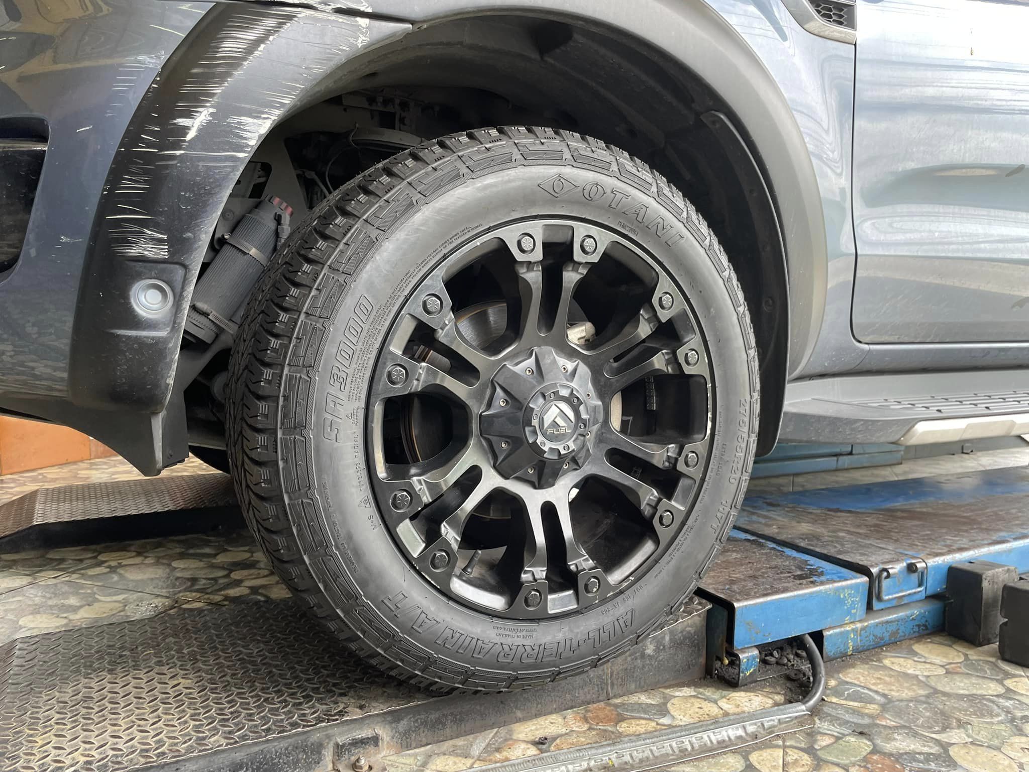 #FORD_EVEREST ยางสายลุย หล่อดุดัน #ยางโอตานิ OTANI SA3000 275/55R20 ยางAll-Terrian นุ่มเงียบกว่าเดิม #มั่นใจใช้ยางโอตานิ