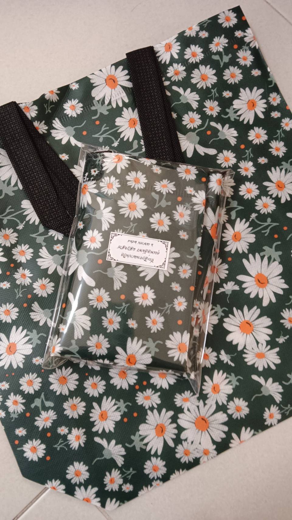 ถุงผ้าสปันบอนด์ ลายเดซี