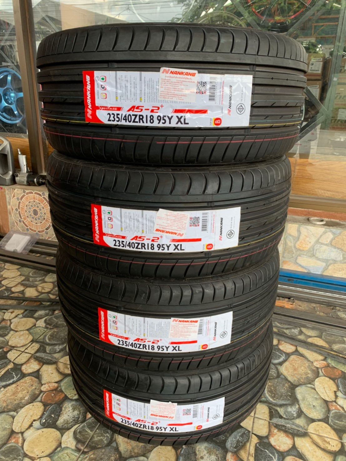 ยางใหม่ Nankang AS-2+ 235/40ZR18 ยางสปอร์ต