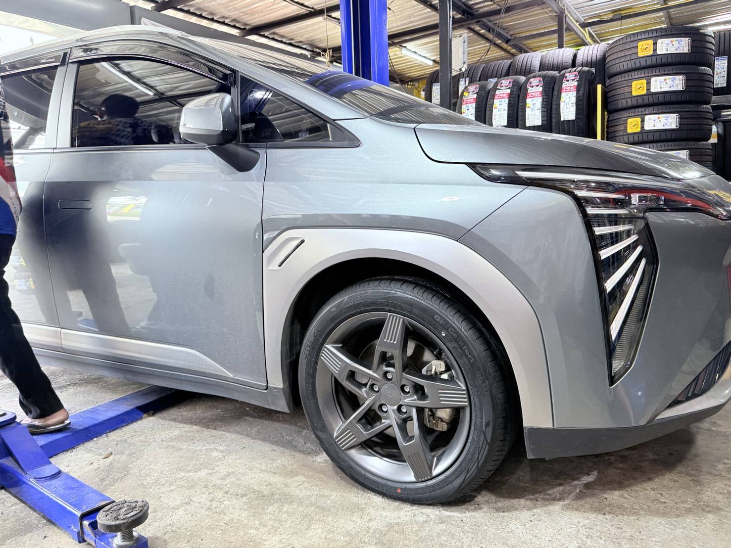 AION_AionY #GITI_Comfort225v1_215/50R18 #ยางคุณภาพดี นุ่มเงียบ สมรรถนะสูง