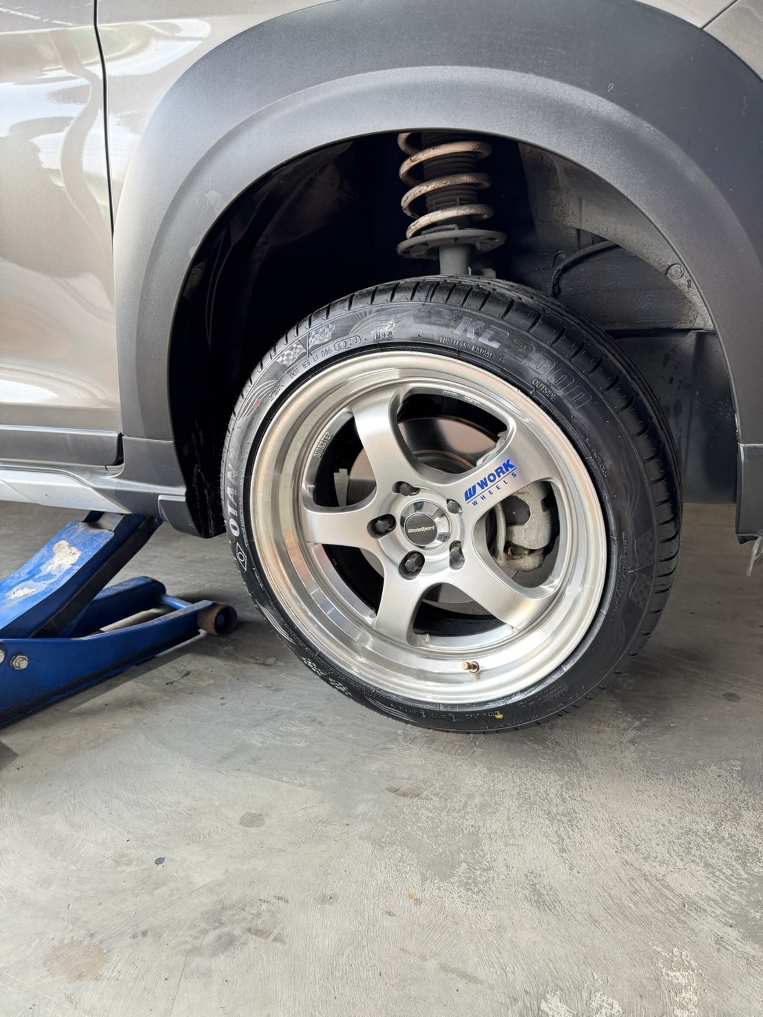 🚘 #SUZUKI_XL7 เปลี่ยนยาง #OTANI #KC2000 205/45R17