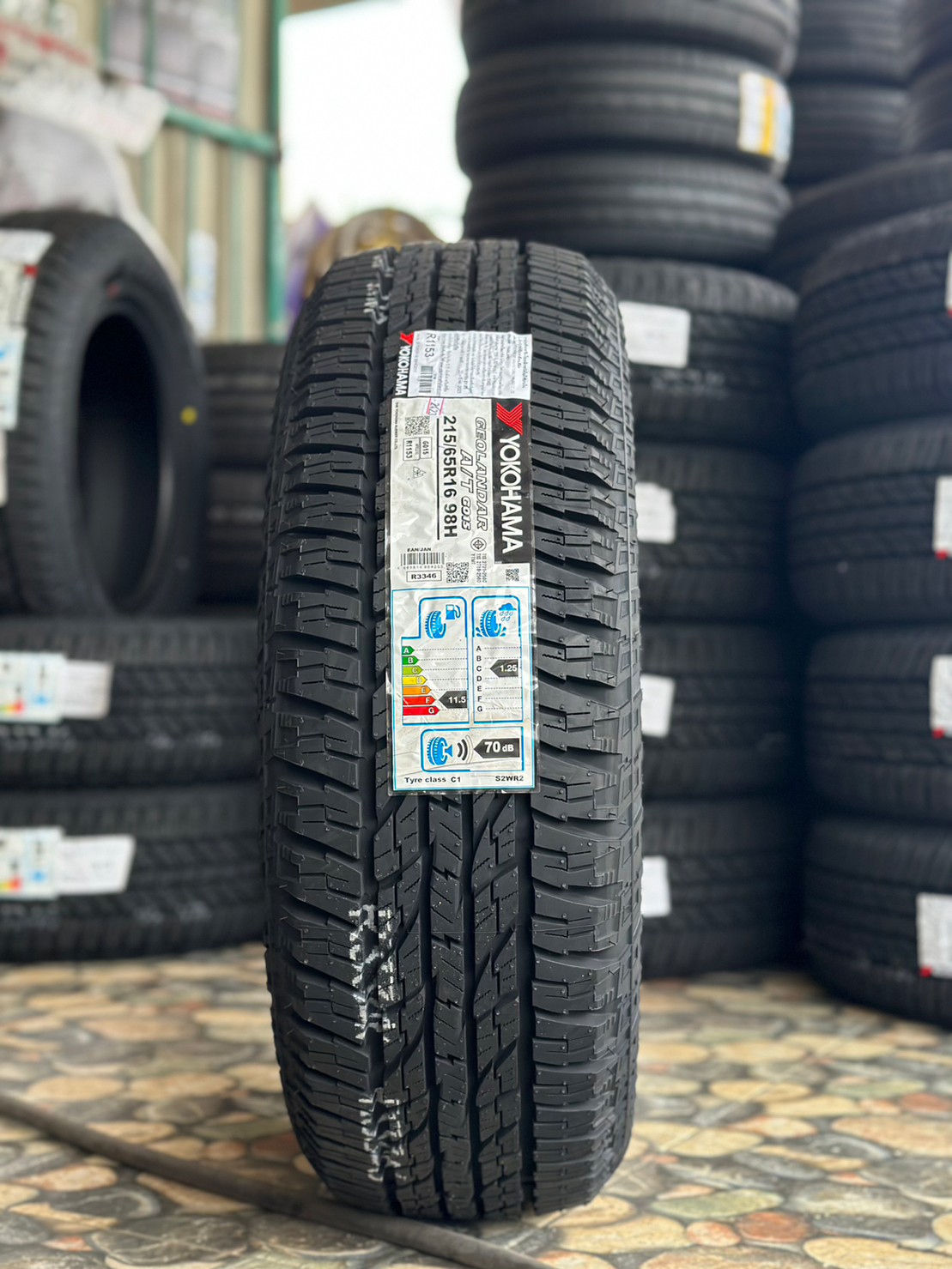 YOKOHAMA GEOLANDAR AT G015 215/65R16 ยางใหม่ปี2023