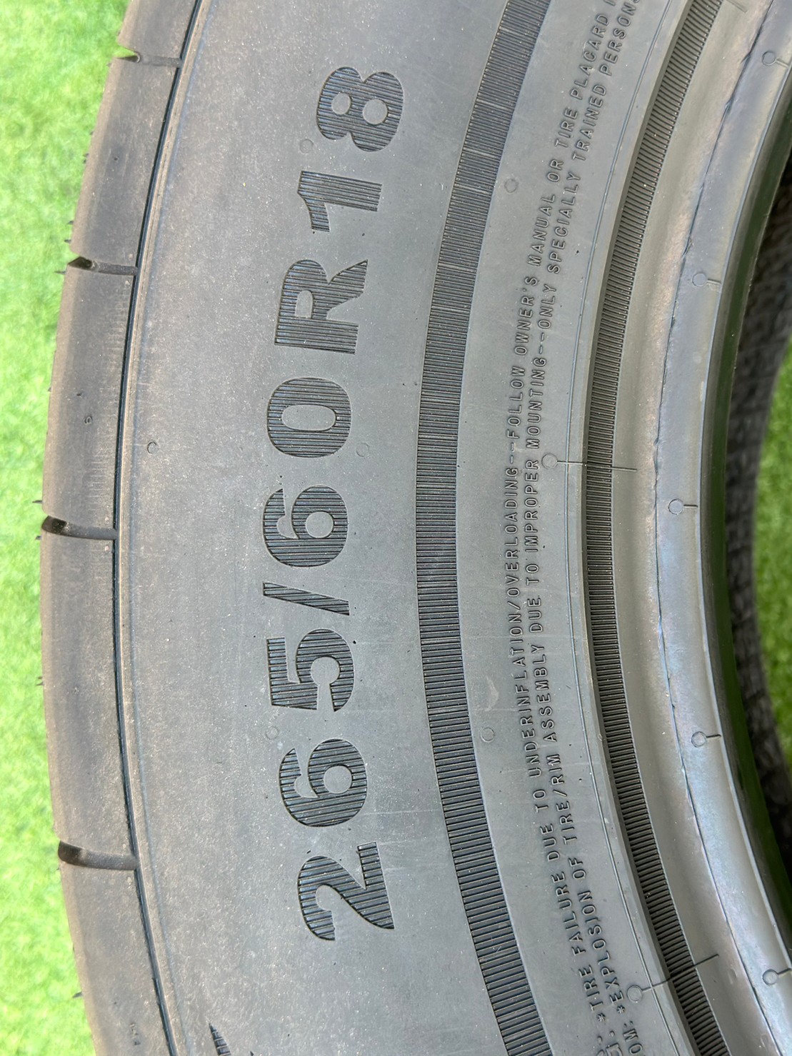 ยางใหม่ CROSSLEADER APEX RACING 265/60R18 ยางใหม่ปี 2023