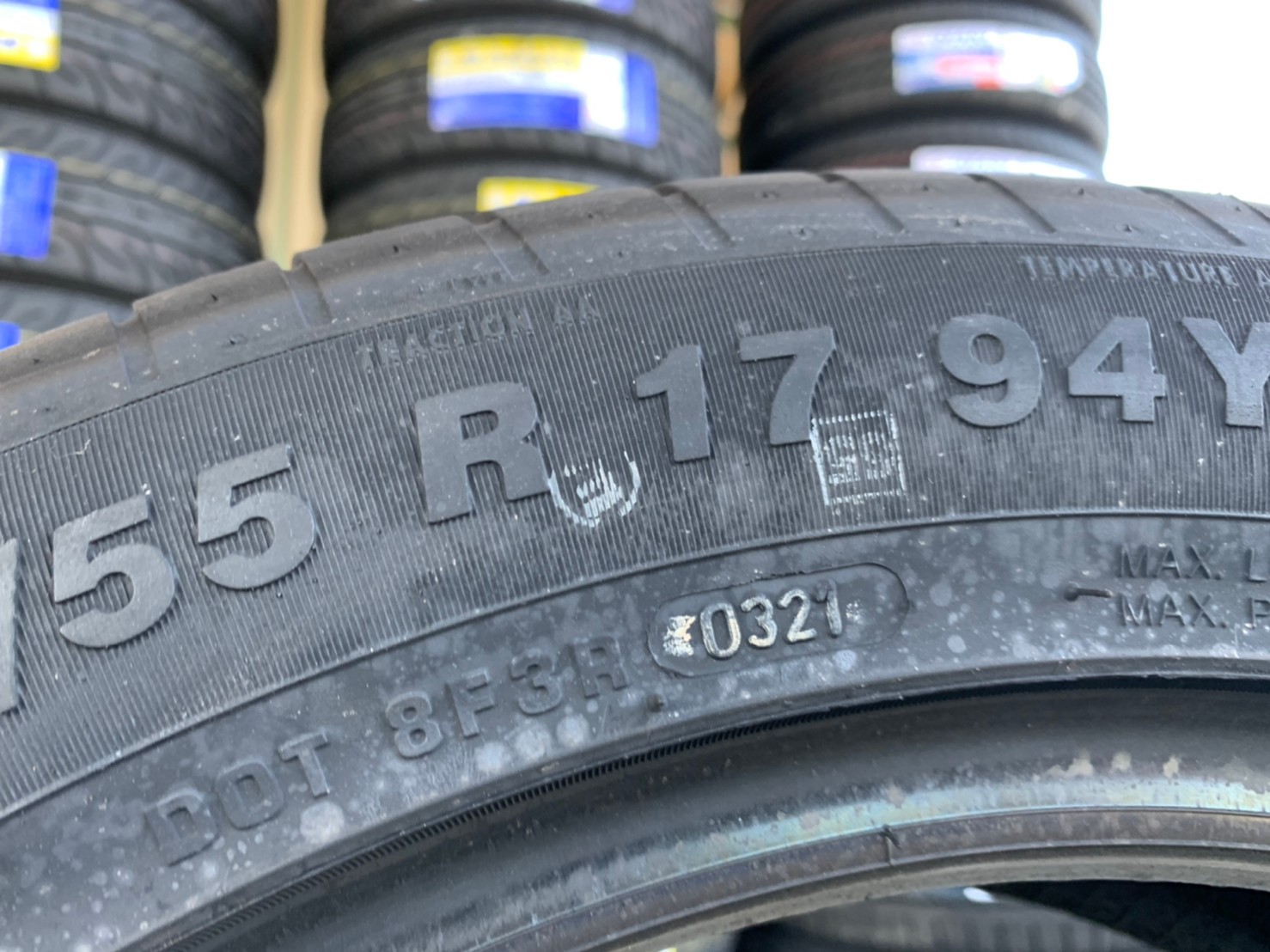 ยางใหม่ 215/55R17 APOLLO ASPIRE4G ยางใหม่ปี2021