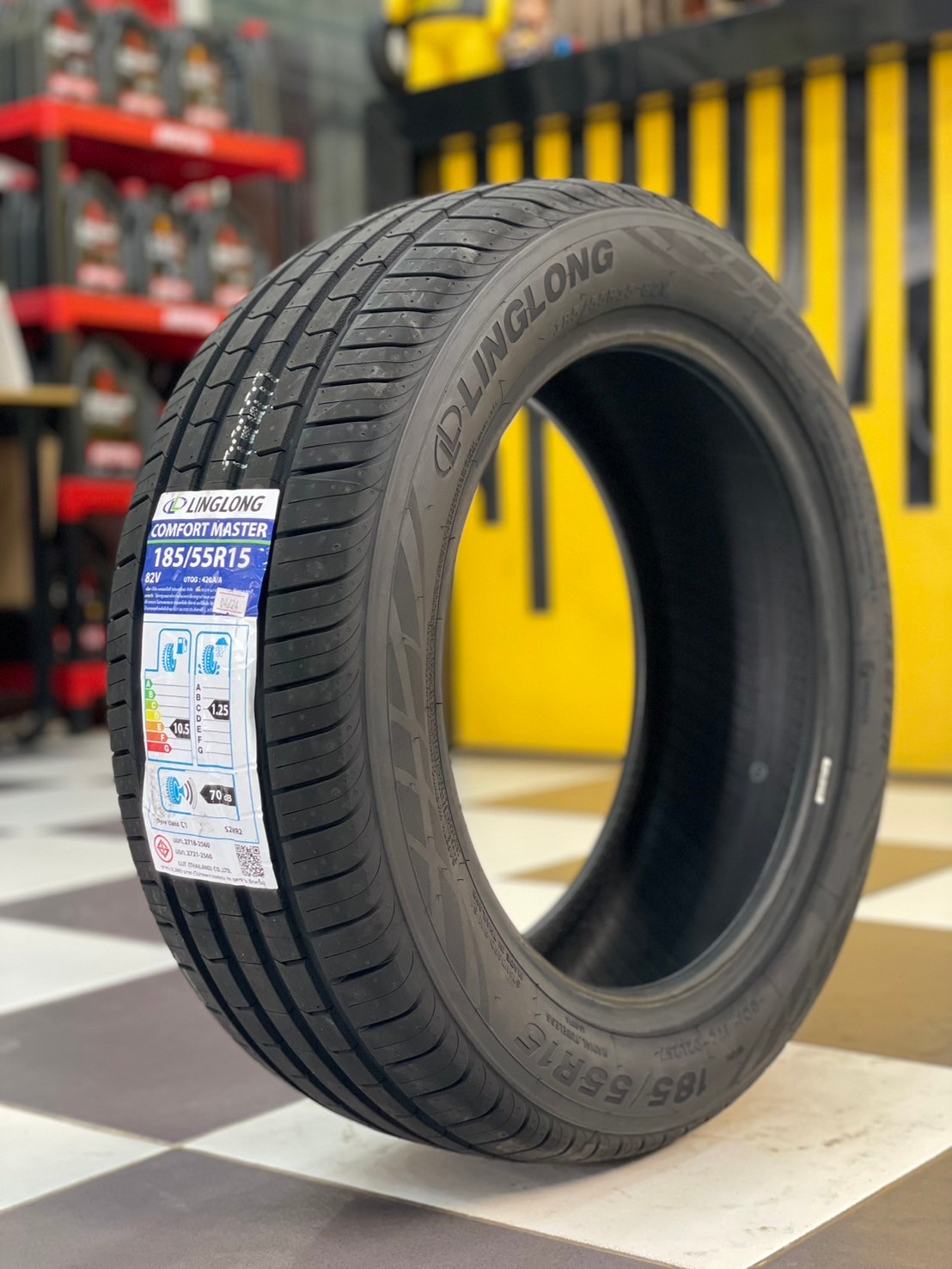 ยางใหม่ ยางไทยหลิงหลง #LINGLONG #Comfort Master 185/55R15 ยางใหม่ปี2024