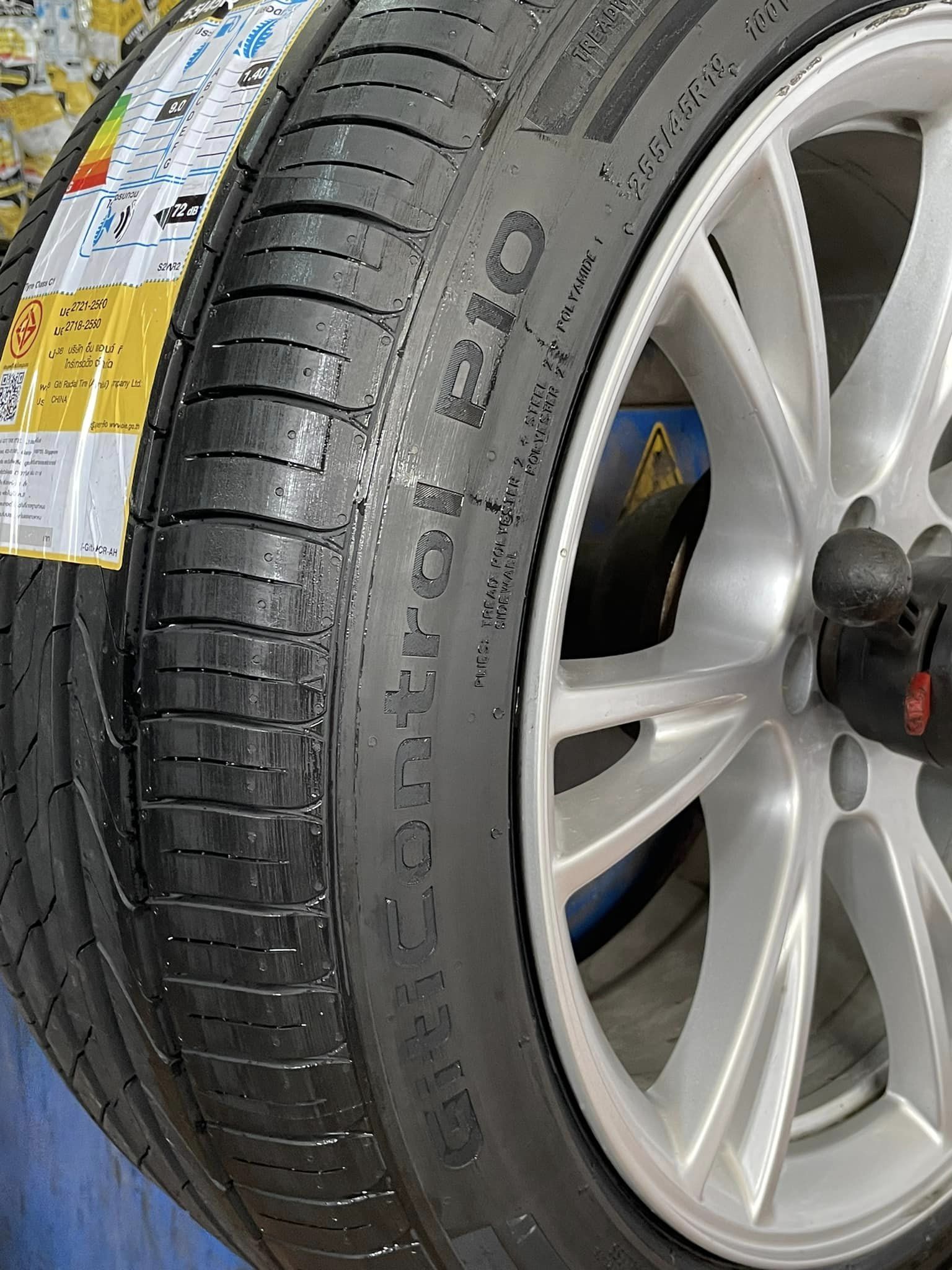 #TESLA_MODEL_Y❤️ #GITI_CONTROL P10 255/45R19 #MagicSound🛞 ยางเทคโนโลยีฟองน้ำซับเสียงนุ่มเงียบประหยัดพลังงานขึ้น #รถไฟฟ้า100%