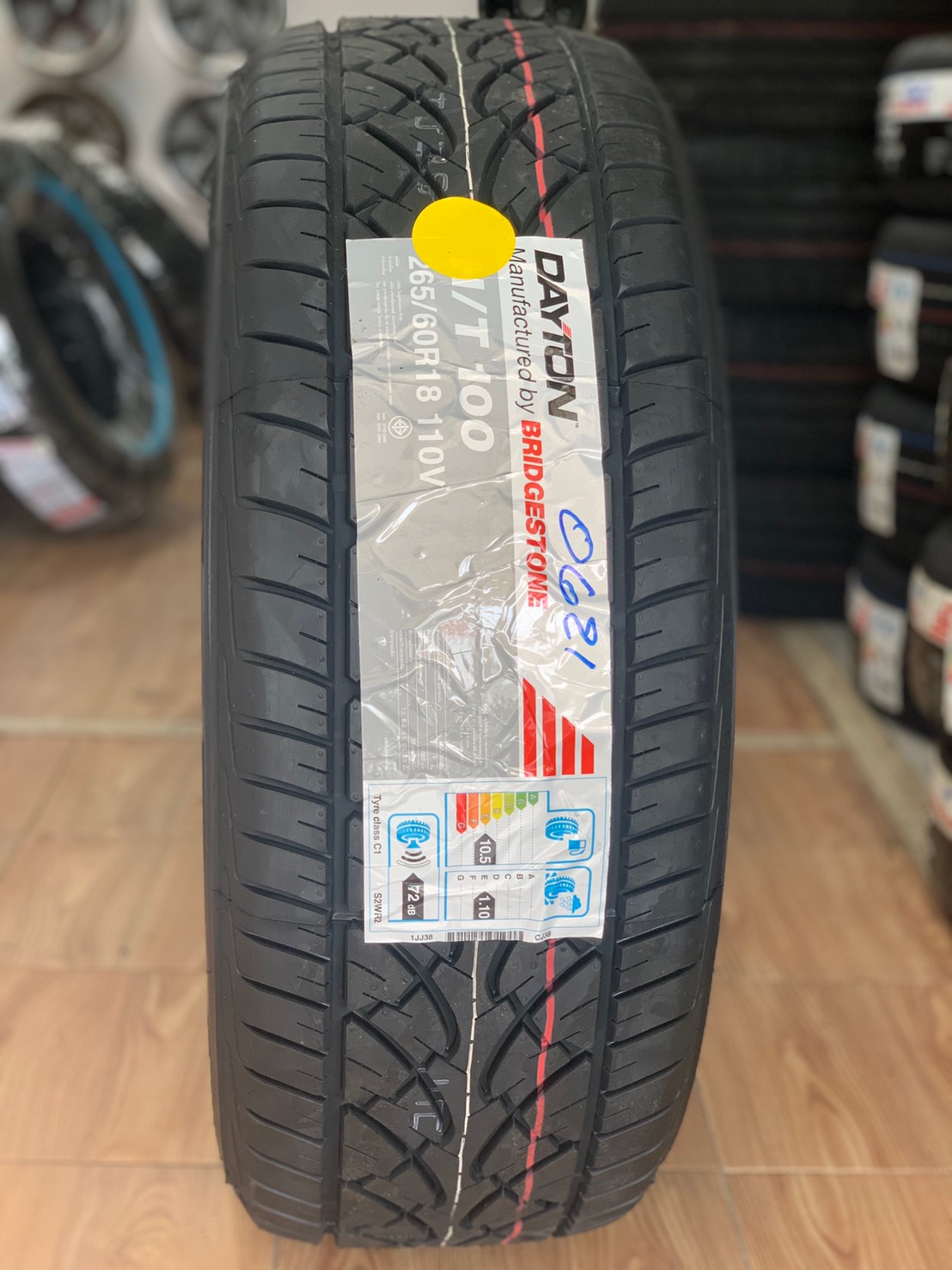 265/60R18 H/T100 DAYTON BY Bridgestone ยางคุณภาพดีมาตรฐานผลิตโดยบริสโตน