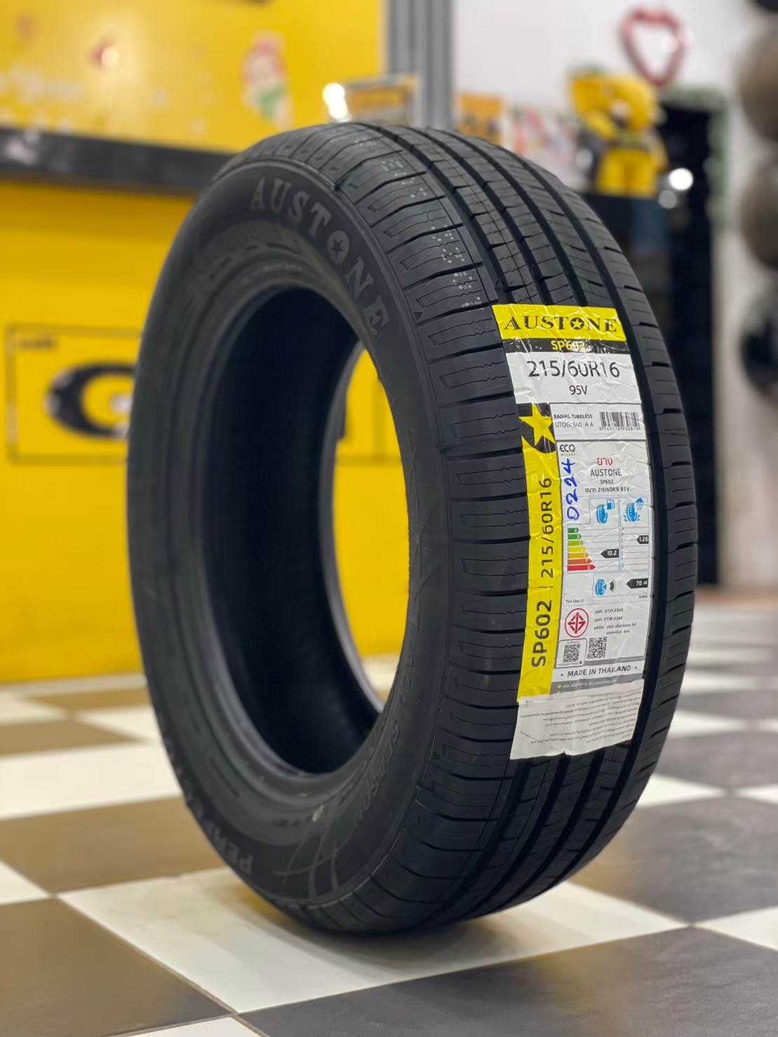 🔥🔥🔥AUSTONE SP602 215/60R16 ยางใหม่ปี2024🔥🔥🔥