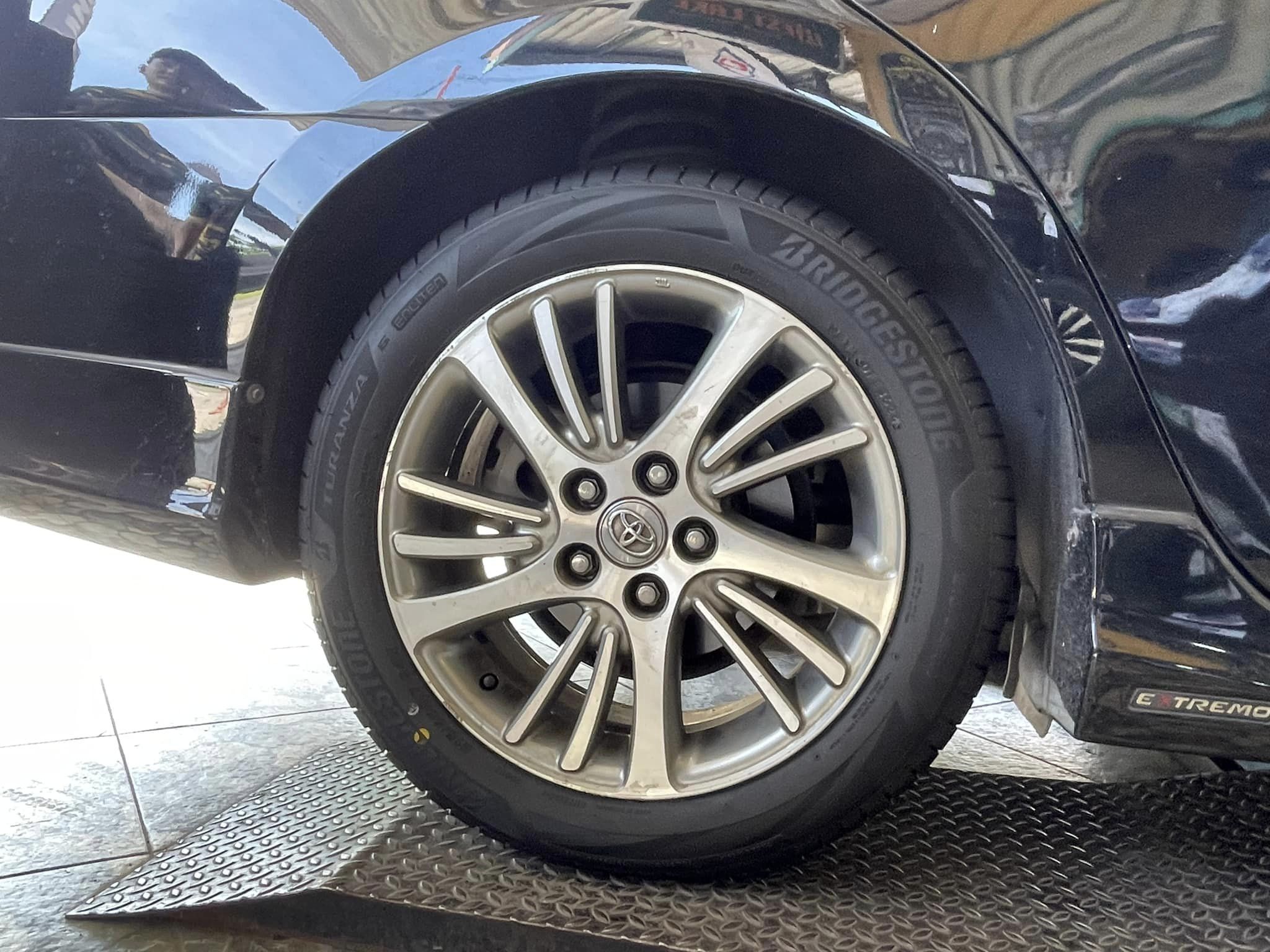 🚘 #TOYOTA_CAMRY เปลี่ยนยาง #BRIDGESTONE_TURANZA6 #215/55R17