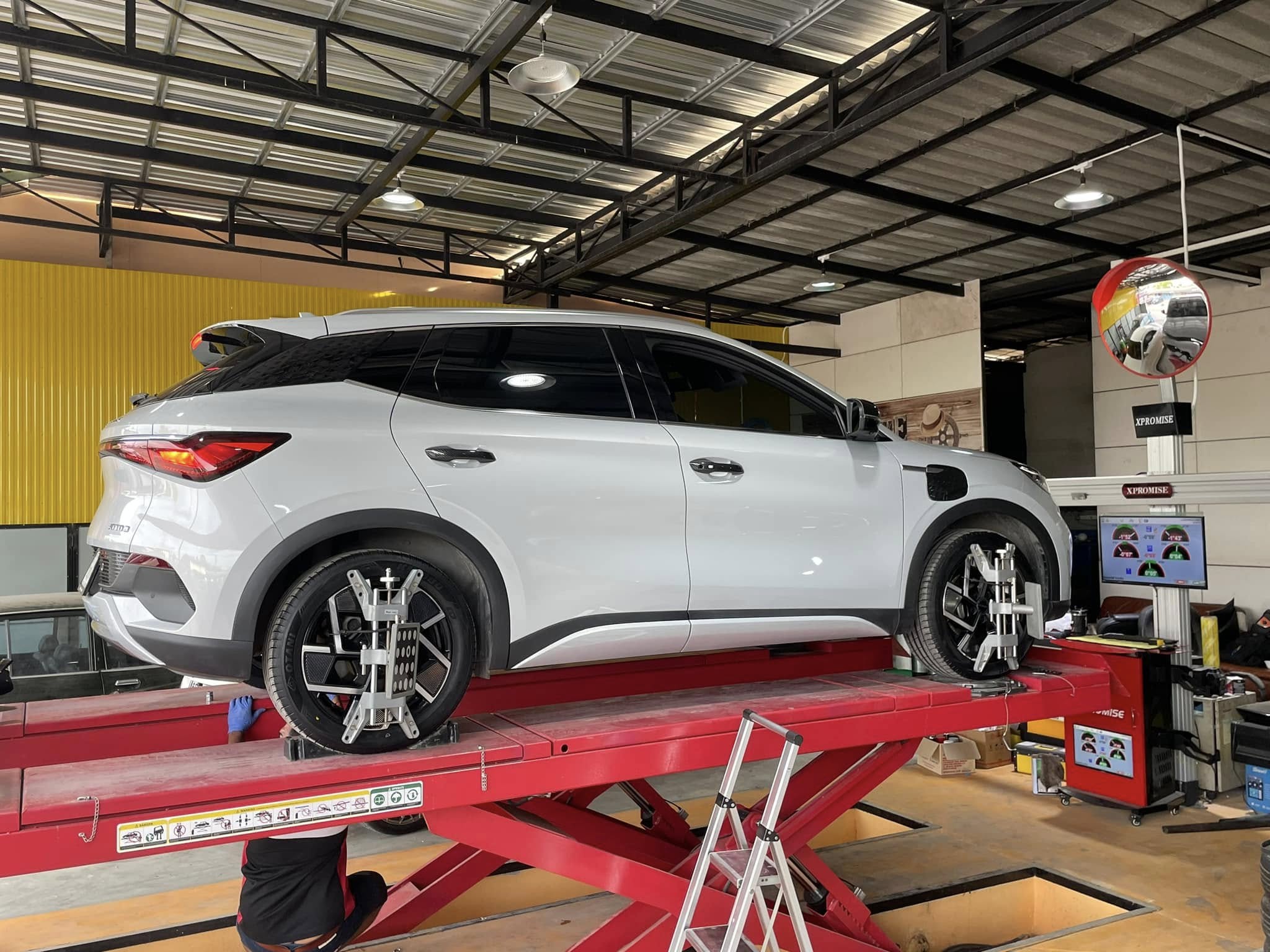 #BYD_ATTO3 เปลี่ยนยาง กับยางรถไฟฟ้า🛞#OTANI #KN1000 225/5018