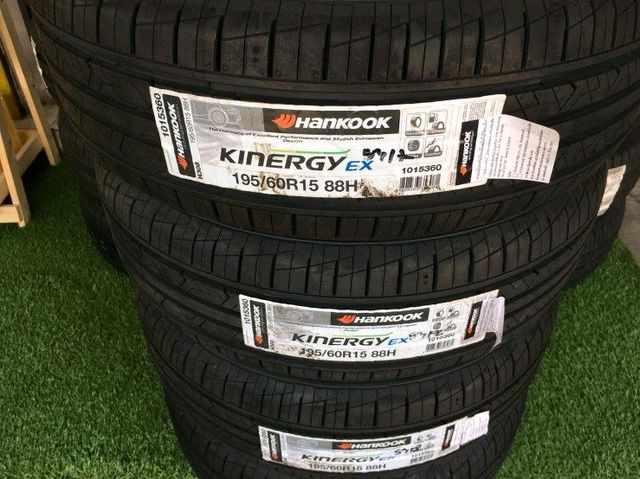 โปรโมชั่นยางใหม่ขอบ15 Hankook Kimergy 195-60R15และ195-65R15ราคาพิเศษพร้อมติดตั้งใส่ถ่วงเพียงเส้นละ1350บาท