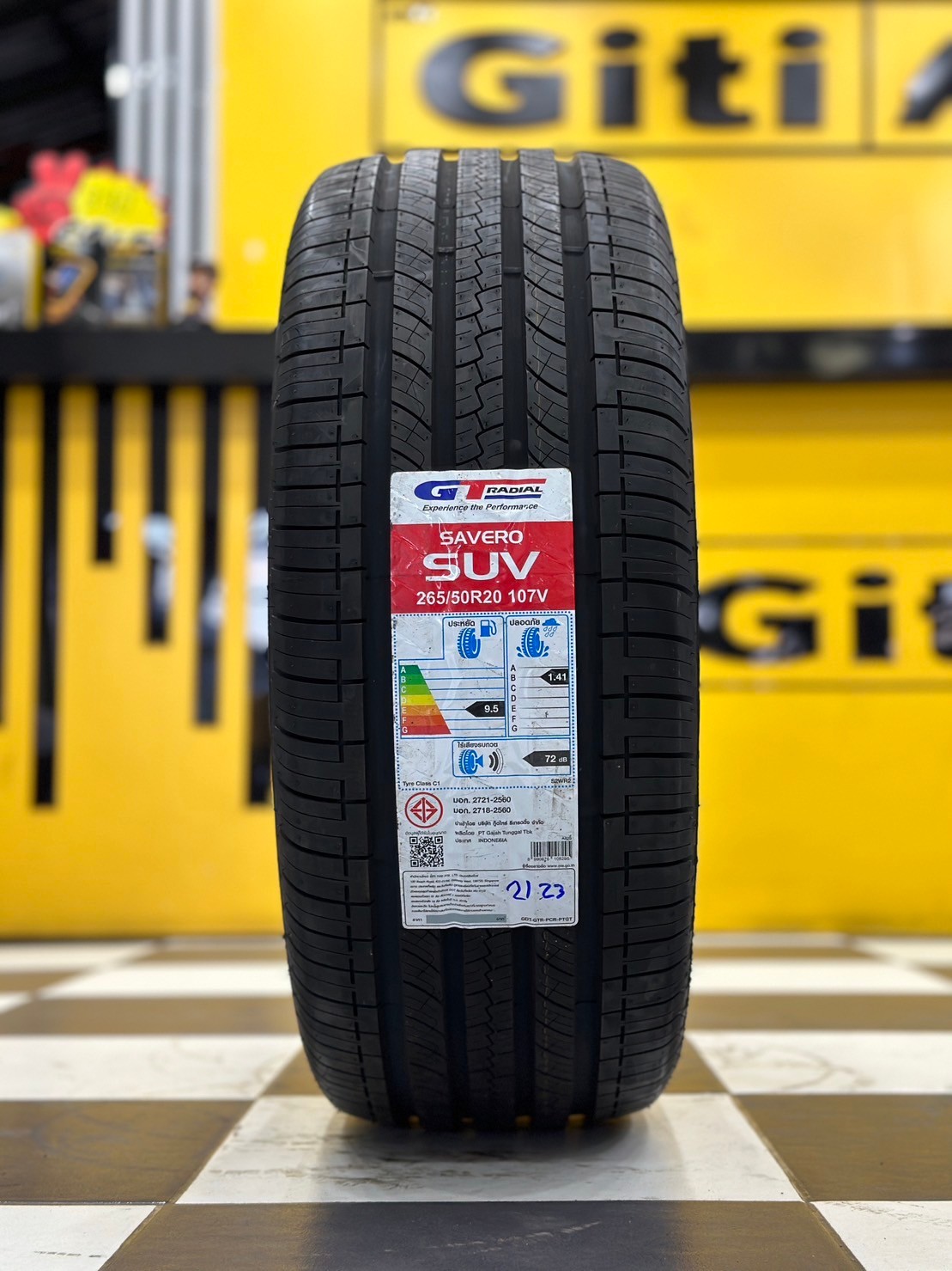 ยางใหม่ GT RADAIL SEVERO SUV 265/50R20 ยางปี2023