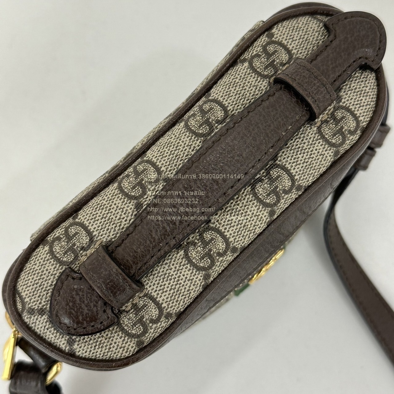 กระเป๋าGucci OPHIDIA GG TOP HANDLE MINI BAG มือสอง