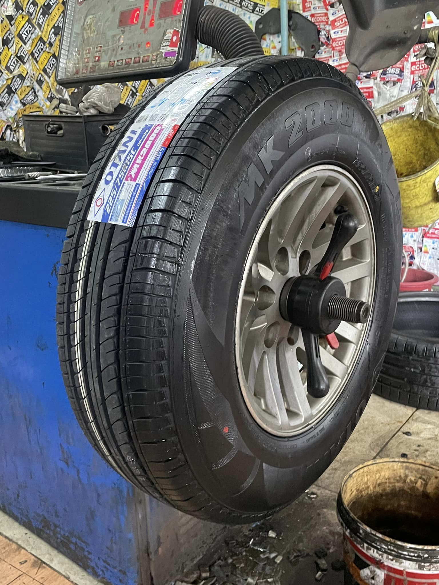 🚘 #FORD_EVEREST XLT #เปลี่ยนยาง 🛞 #OTANI_MK2000 225/75R15❗️❗️