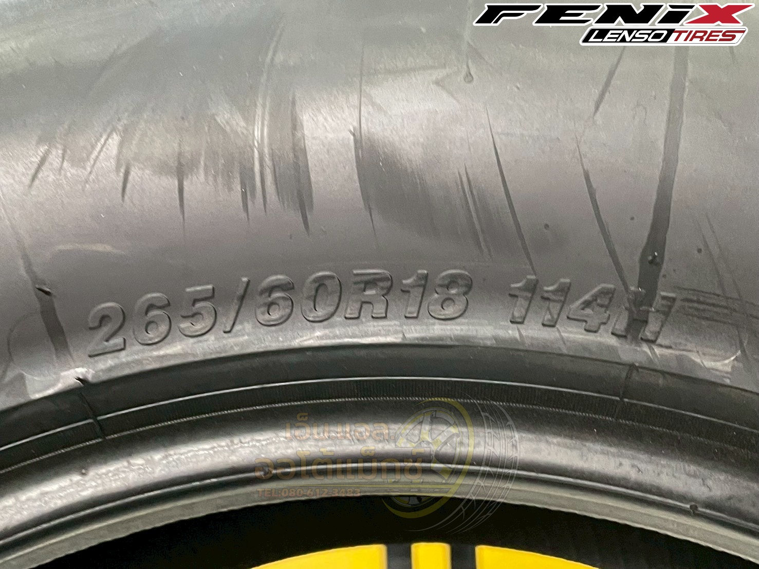 #ยางใหม่ #เลนโซ่ #LENSO_TIRES #FENIX 265/60R18 ยางใหม่ปี2025