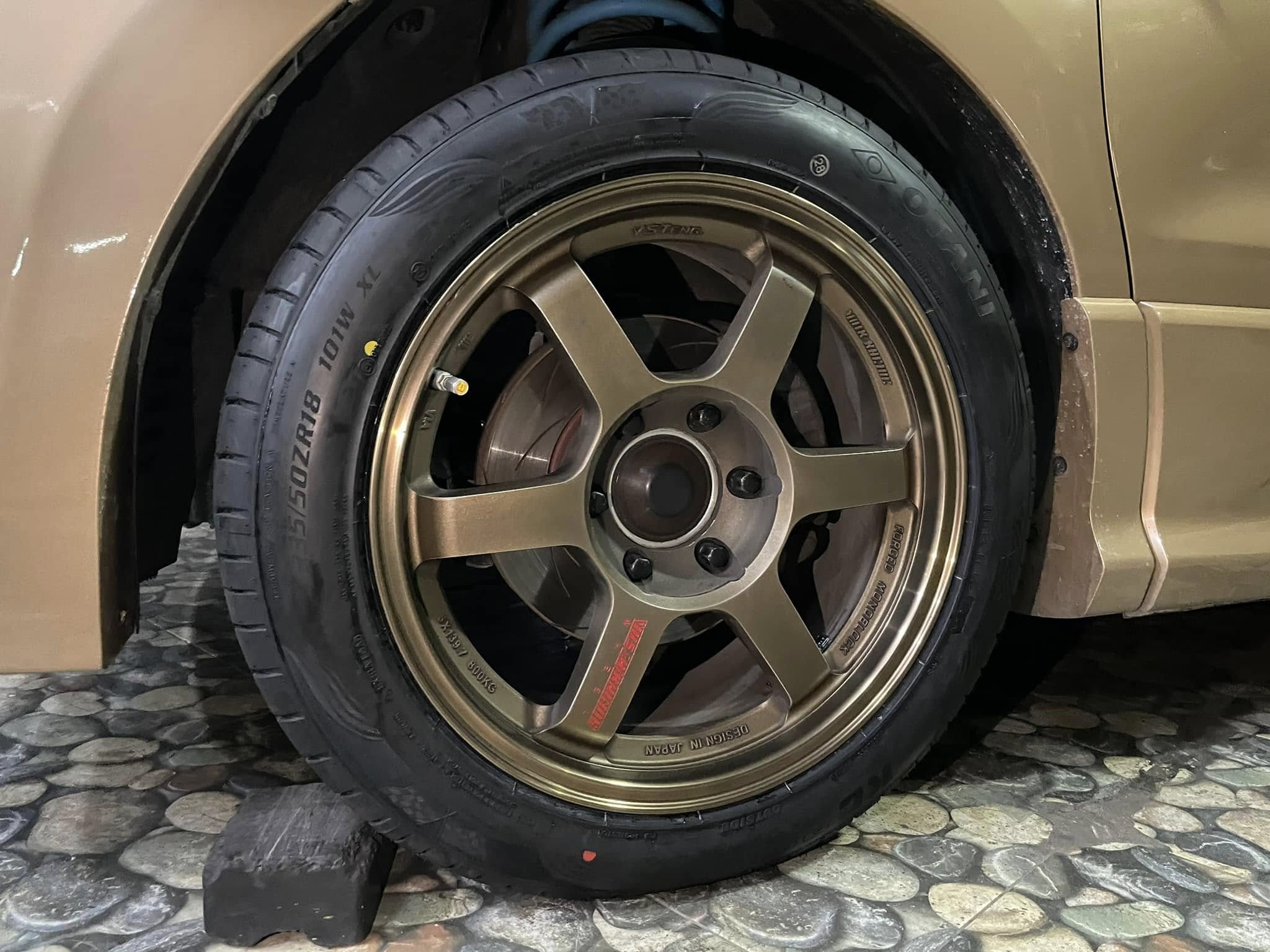 🚘 #HYUNDAI_H1 เปลี่ยนยาง #OTANI_KC2000_235/50R18🔥