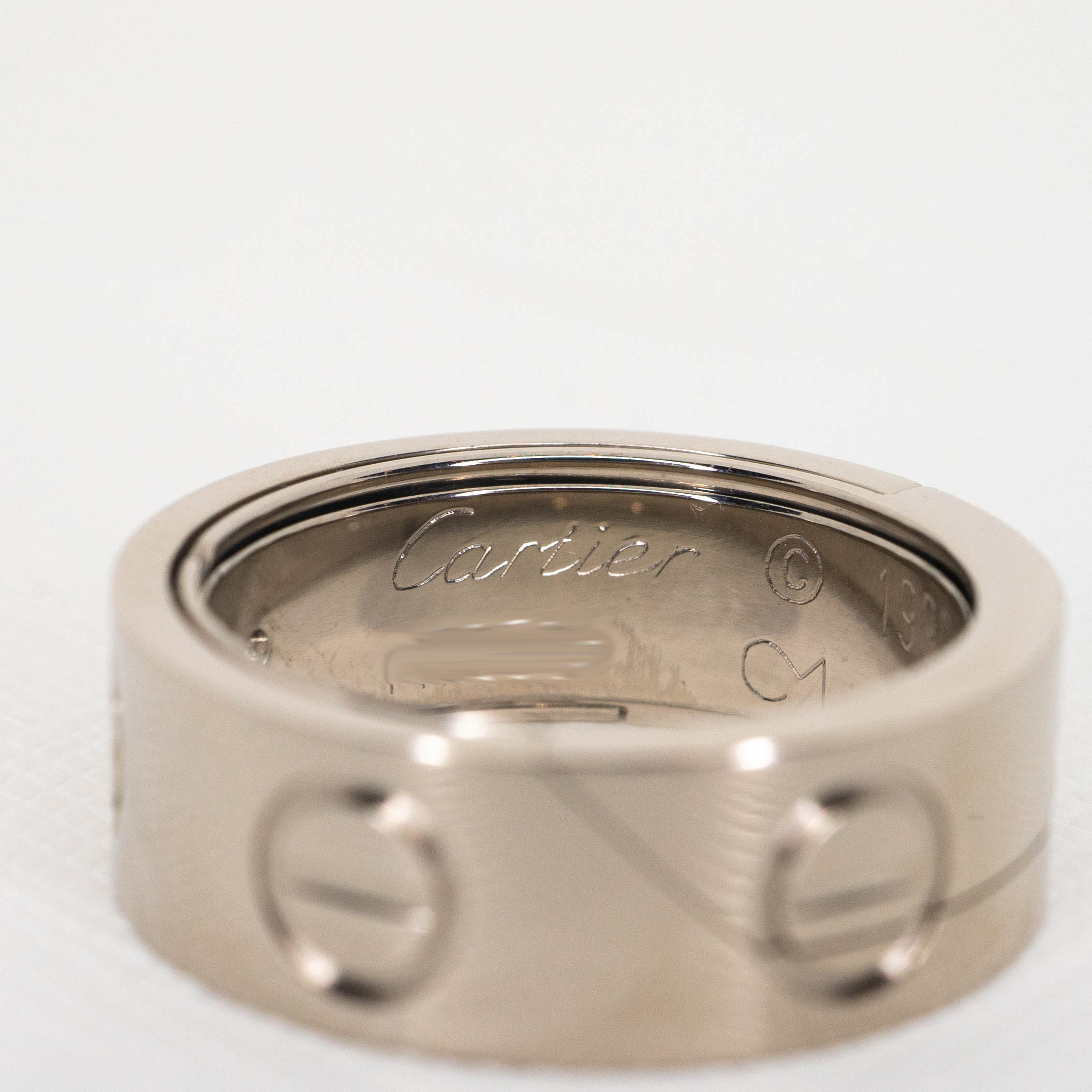 แหวน Cartier Astro love ทองขาว18K ไซส์ 52# (Used) +กล่อง