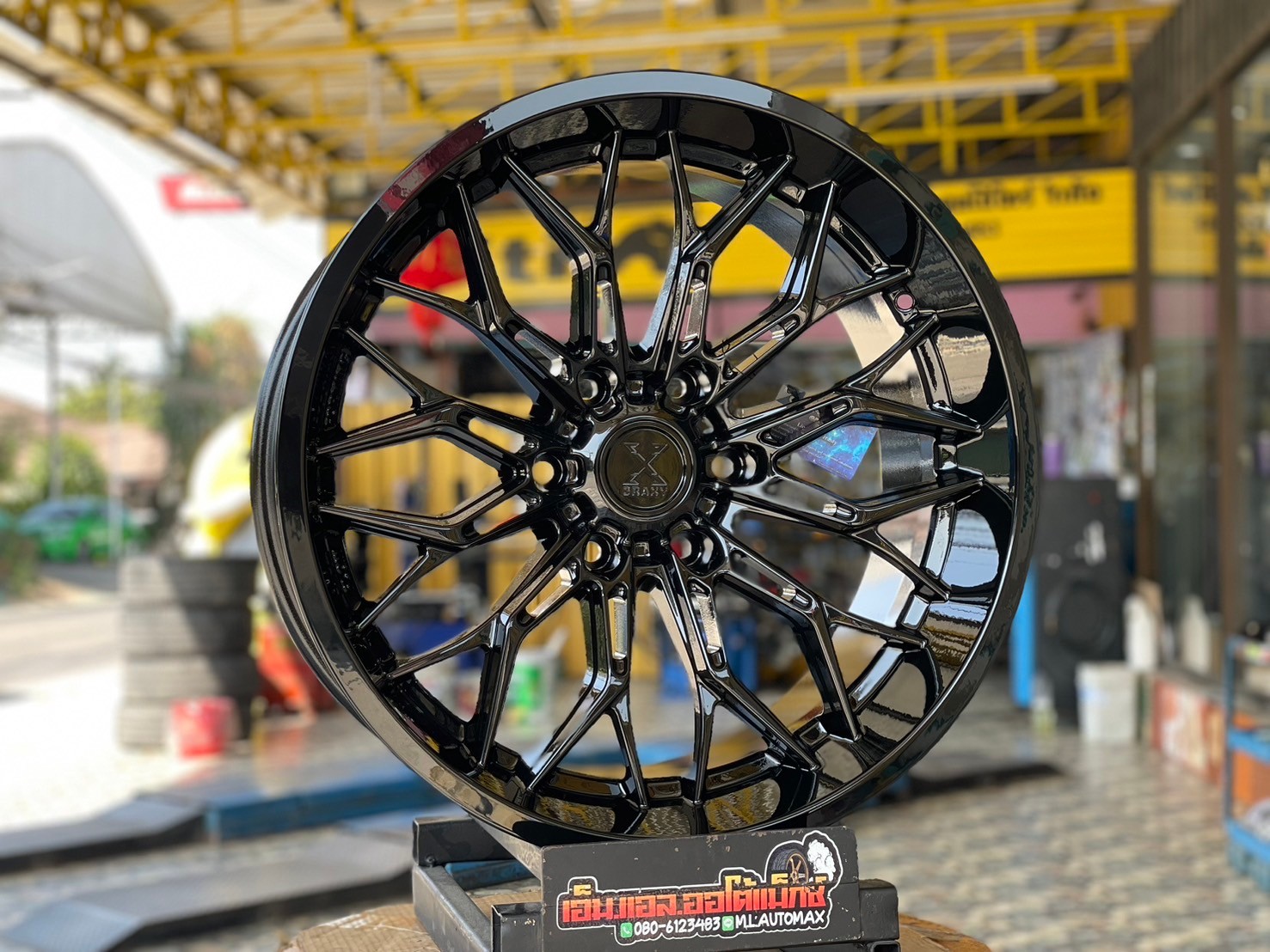 ล้อแม็กใหม่ขอบ20 งาน #HOF_RACING_WHEEL 20x9.5 6x139.7 ET0 สีดำเงา