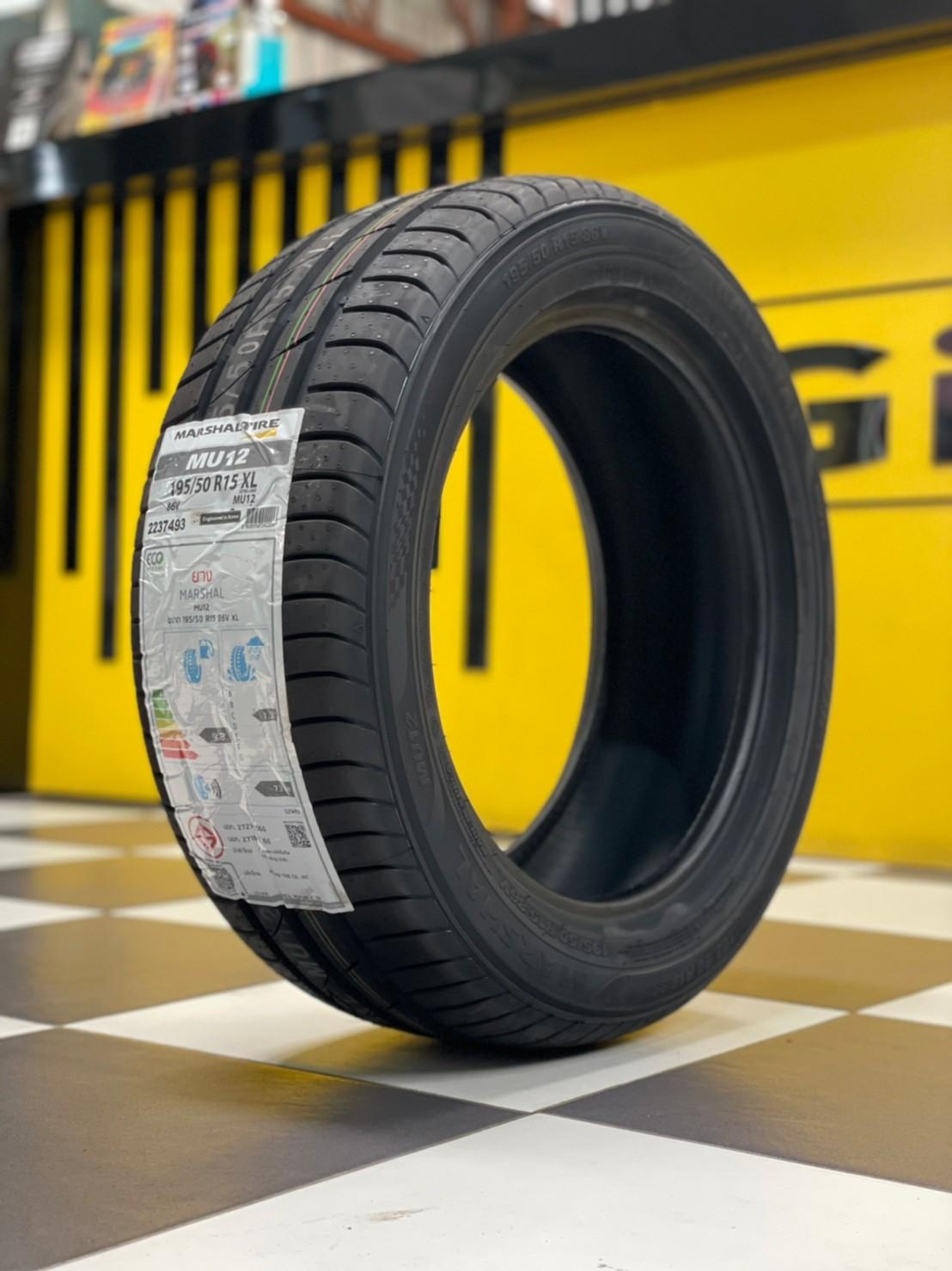 #MARSHAL MU12 195/50R15 ยางใหม่ปี2022