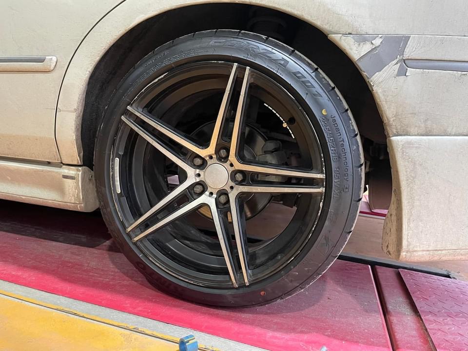 #HONDA_ACCORD🛞เปลี่ยนยาง #KINTO_FORZA001_225/45R18