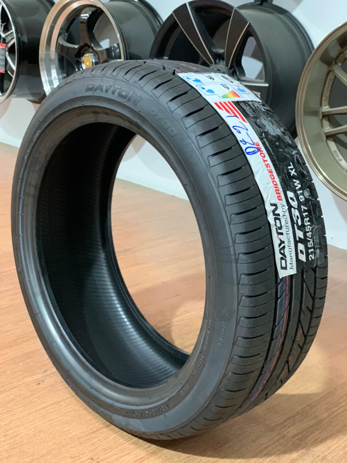 215/45R17 DAYTON BY Bridgestone ยางคุณภาพดีมาตรฐานผลิตโดยบริสโตน ยางใหม่ปี2021