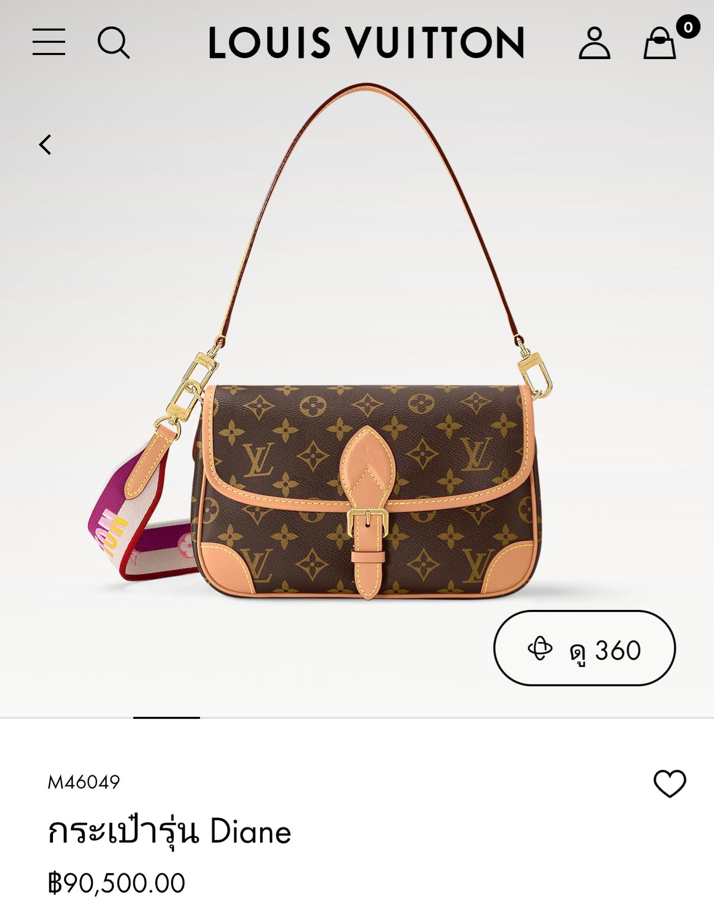 Lv diane mono microchip ปี25