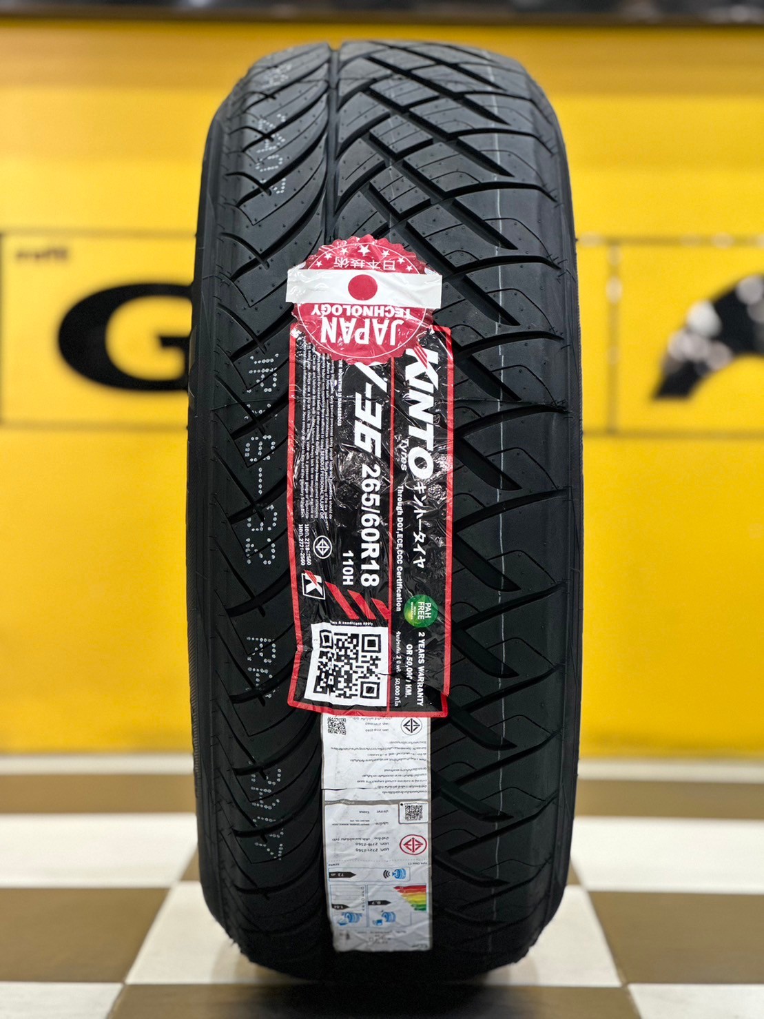 🔥🔥KINTO V36 265/60R18 ยางใหม่ปี2024 🔥🔥ยางซิ่ง นุ่มหนึบ รีดน้ำดี