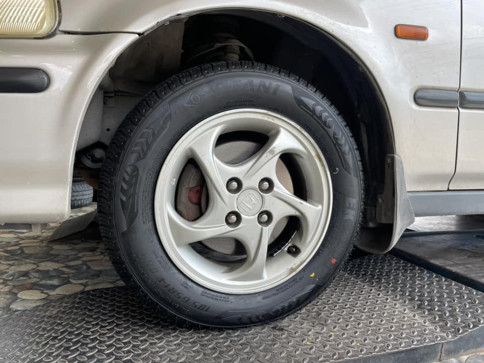 #HONDA_CIVICเปลี่ยนยาง #OTANI #EK1000 185/65R14