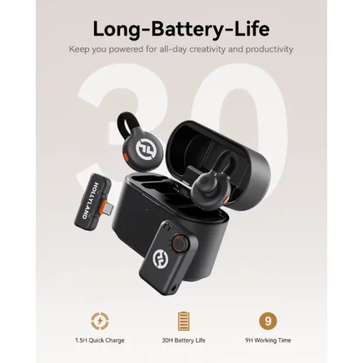 Hollyland - Lark M2S Ultimate Combo Wireless Microphone