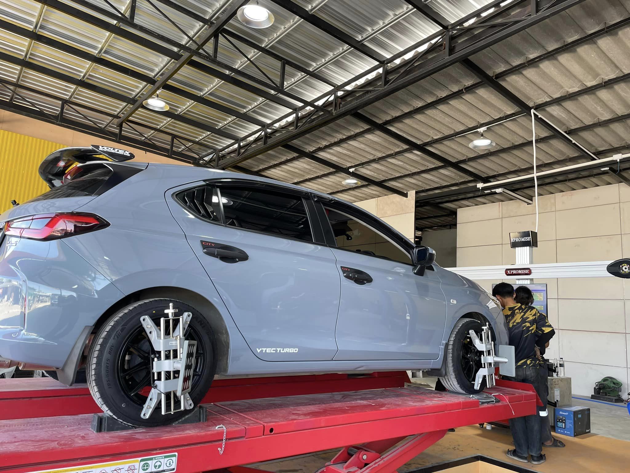 #HONDA_CITY #TURBO OTANI KC1000 195/60R15🔥 🔥ยางใหม่ปี2024 🔥🔥