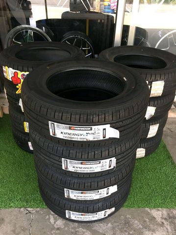 โปรโมชั่นยางใหม่ขอบ15 Hankook Kimergy 195-60R15และ195-65R15ราคาพิเศษพร้อมติดตั้งใส่ถ่วงเพียงเส้นละ1350บาท