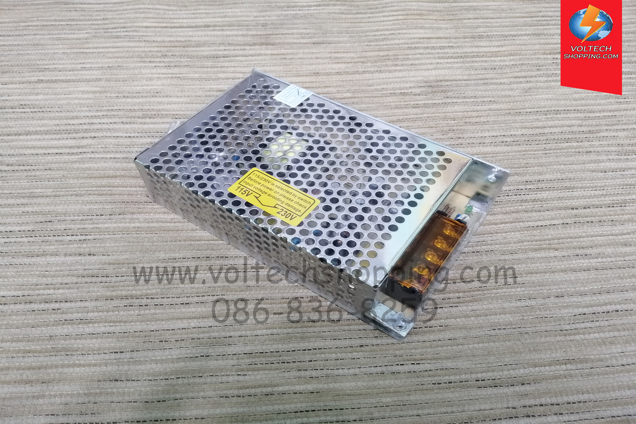Power Supply 220VAC/12 VDC, 5A, 60W