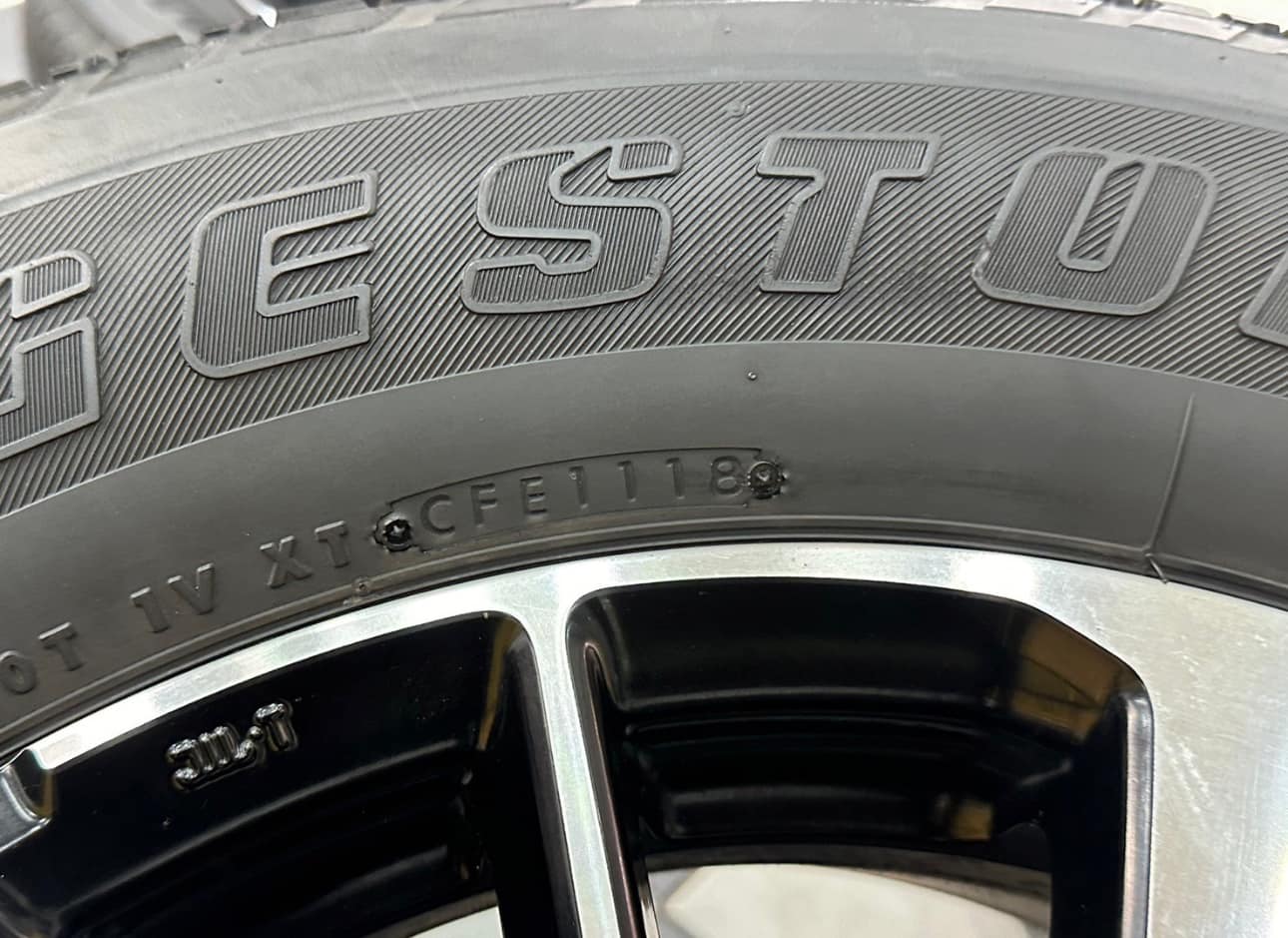 #ล้อแม็กซ์ขอบ18 MITSUBISHI PAJARO SPORT พร้อมยางBRIDGESTONE HT684 265/60R18 ยางปี18