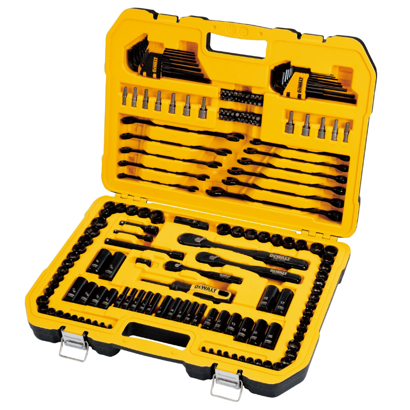 ชุดเซ็ท Mechanical Tools Black Chrome 184 ชิ้น รุ่น DWMT45184-1 DEWALT