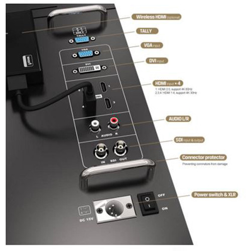 จำหน่าย Lilliput BM230-4K Carry-On 4K Monitor (V-Mount)