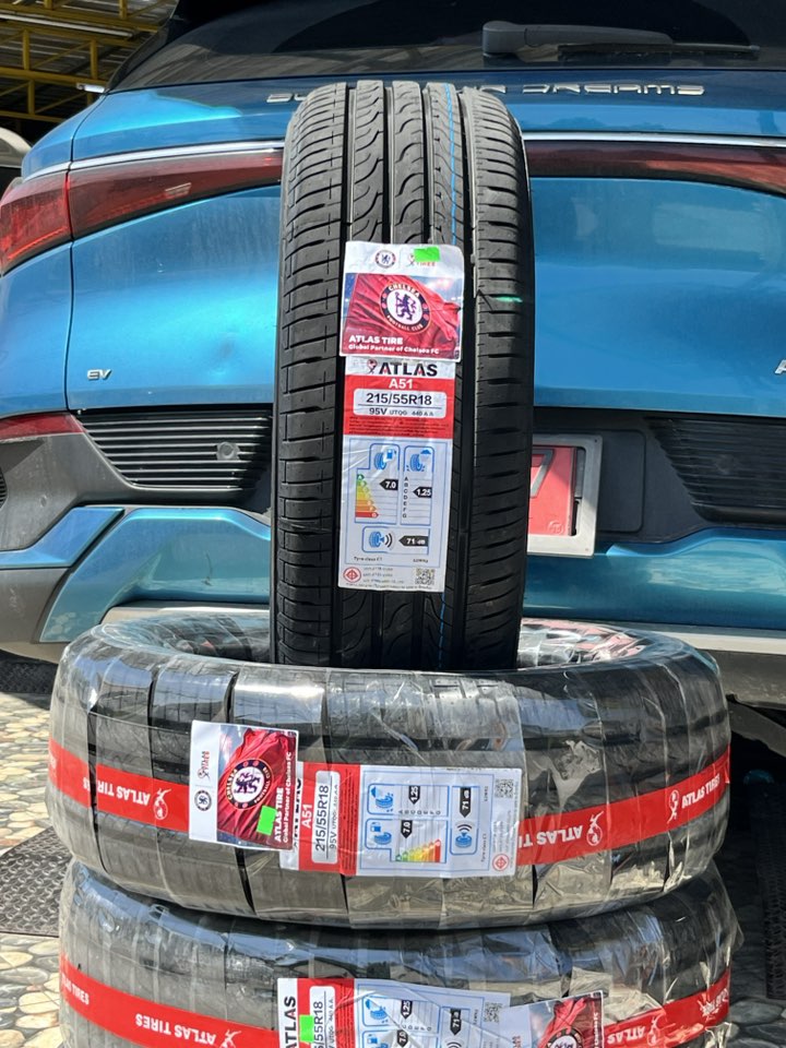 BYD_ATTO3 เปลี่ยนยาง 🛞🐘#ALTIS_A51 215/55R18