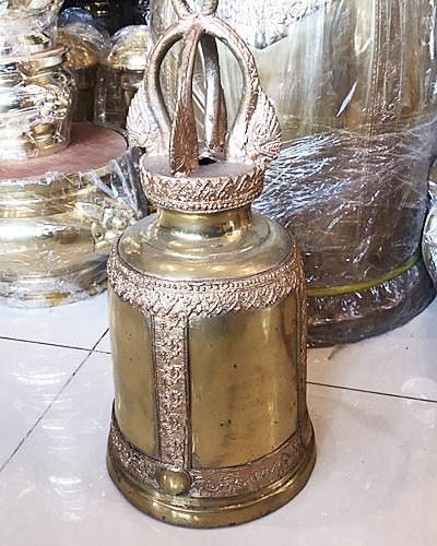 ระฆังวัด 12 นิ้ว พรีเมี่ยม หล่อจากเครื่องจักรอันทันสมัย ที่สุดในไืทย