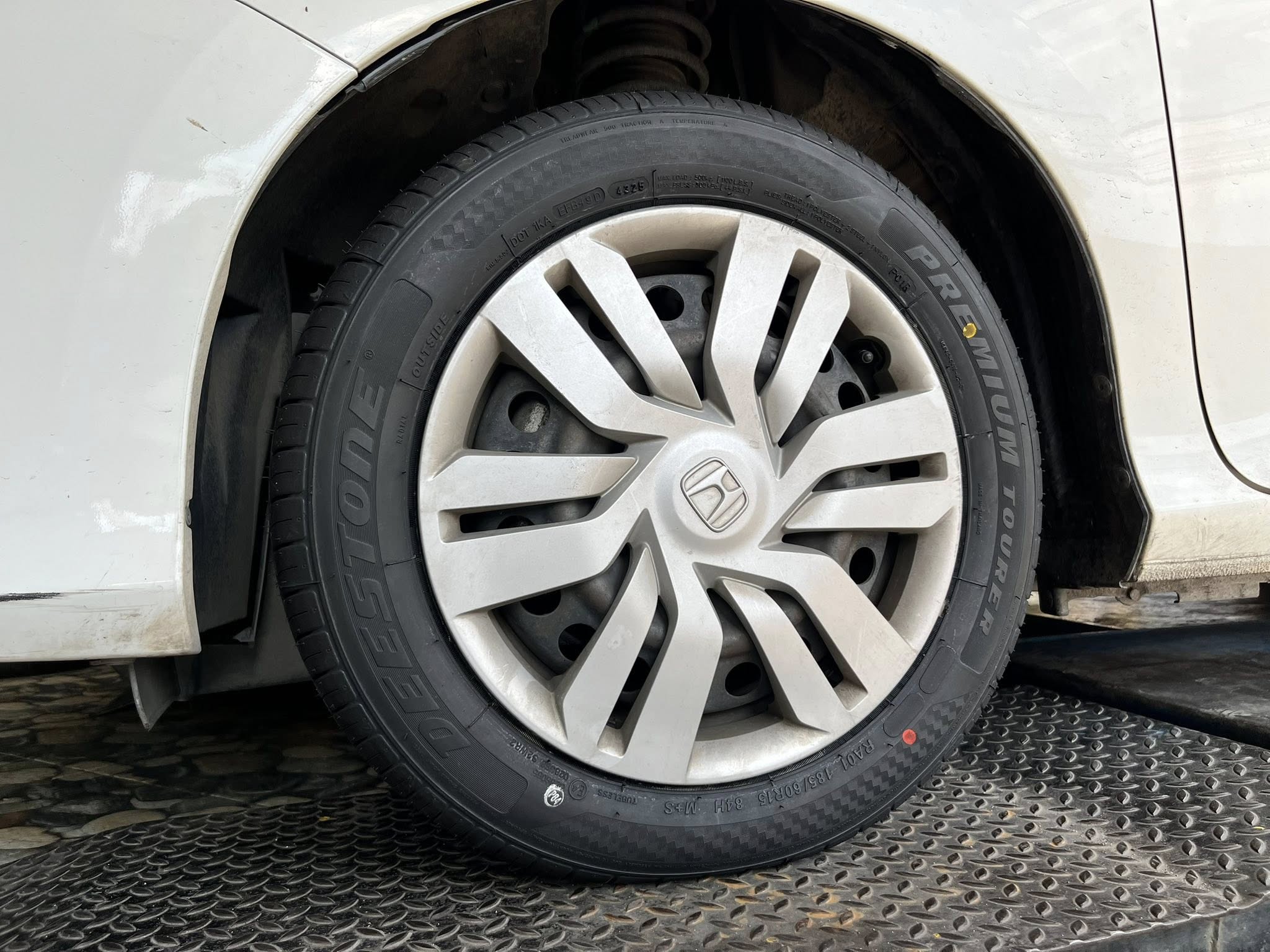 HONDA_CITY🚘เปลี่ยนยาง 🛞🐘#DEESTONE_RA01_185/60R15
