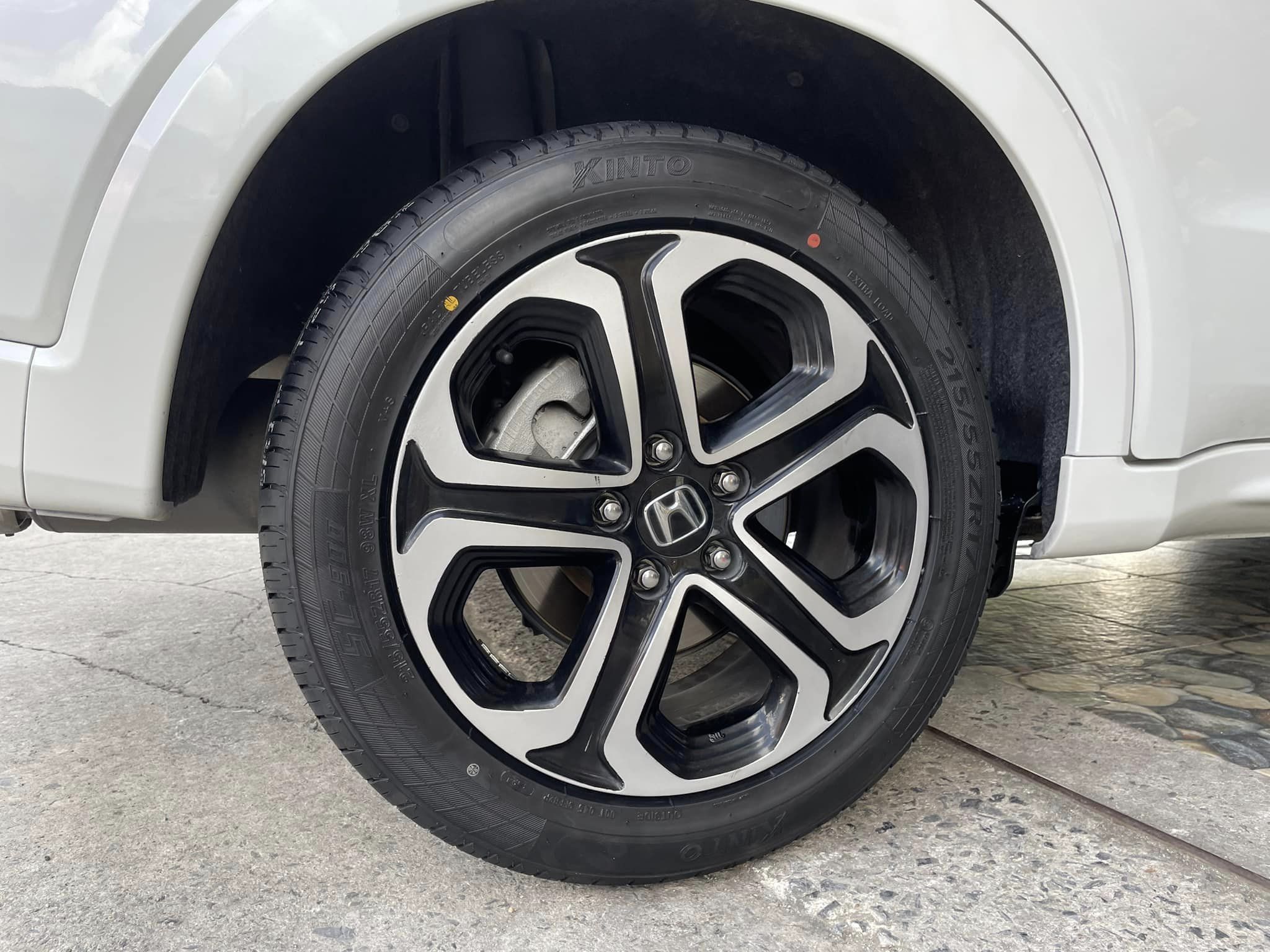 #HONDA_HRV เปลี่ยนยาง #KINTO_SC900_215/55R17ยางนุ่มเงียบคุณภาพดี