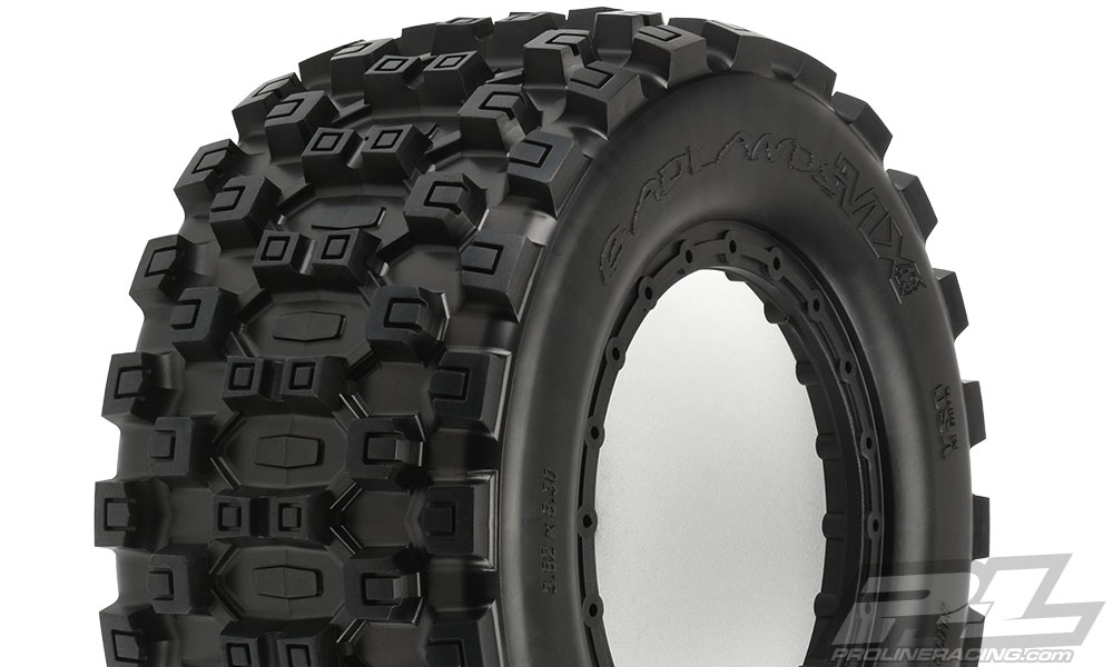 PRO-1013100 Badlands MX43 Pro-Loc All Terrain Tires for Pro-Loc X-MAXX Wheels Front or Rear