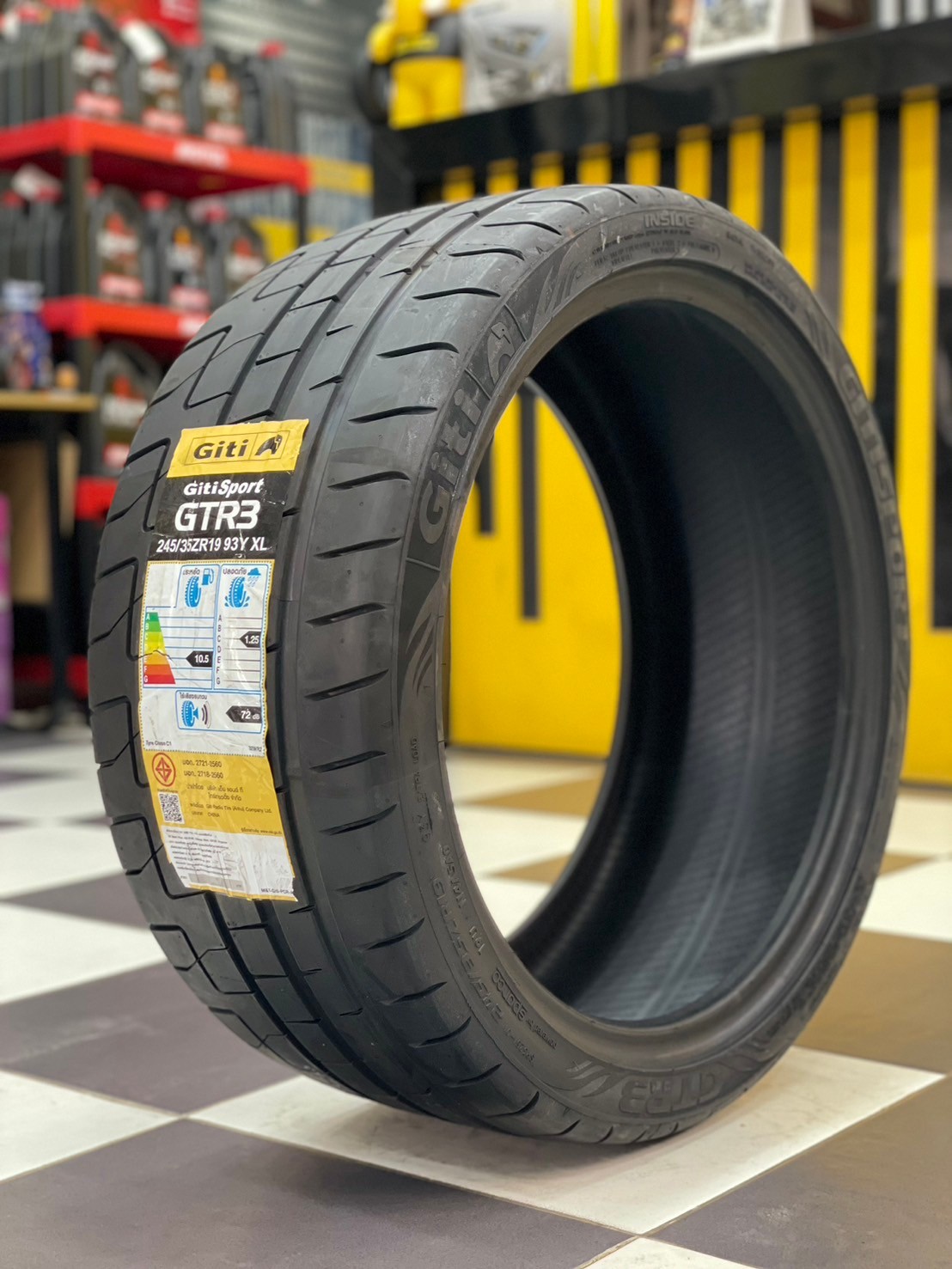 #ยางใหม่ #GITI_GTR3 245/35ZR19