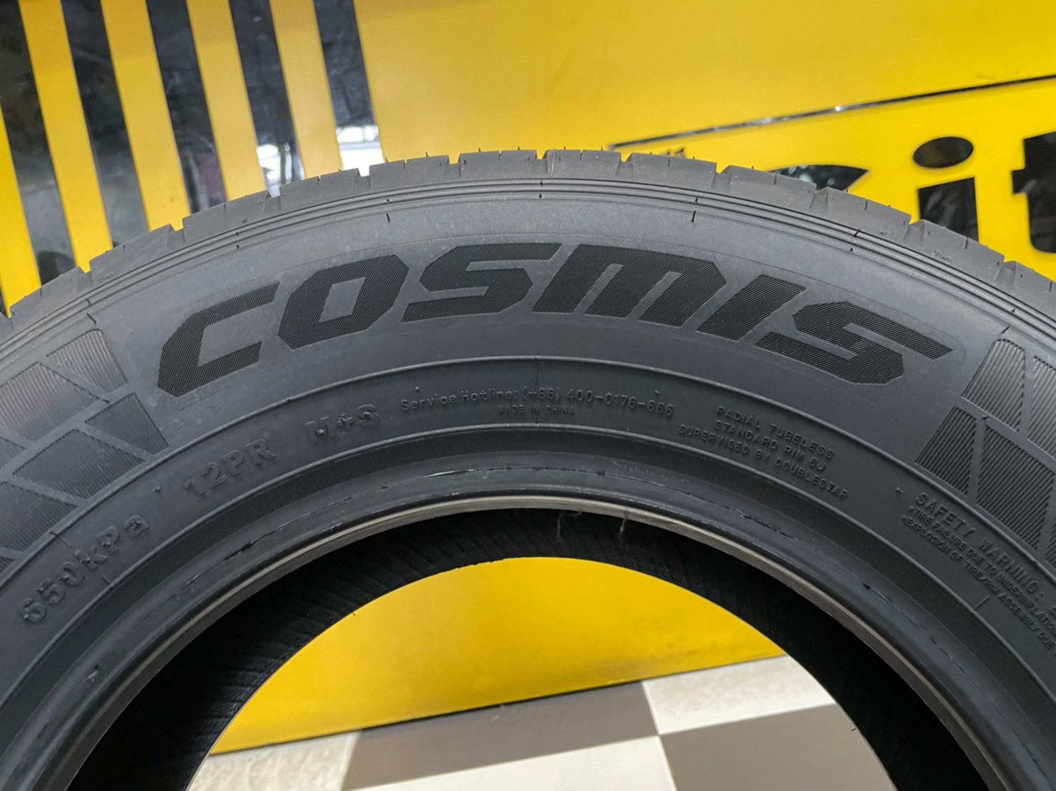 COSMIS Harvey MAX 225/75R15C 12PR ยางใหม่สายบรรทุก ห้ามพลาดยาง12ชั้นผ้าใบ ยางใหม่ปี2022