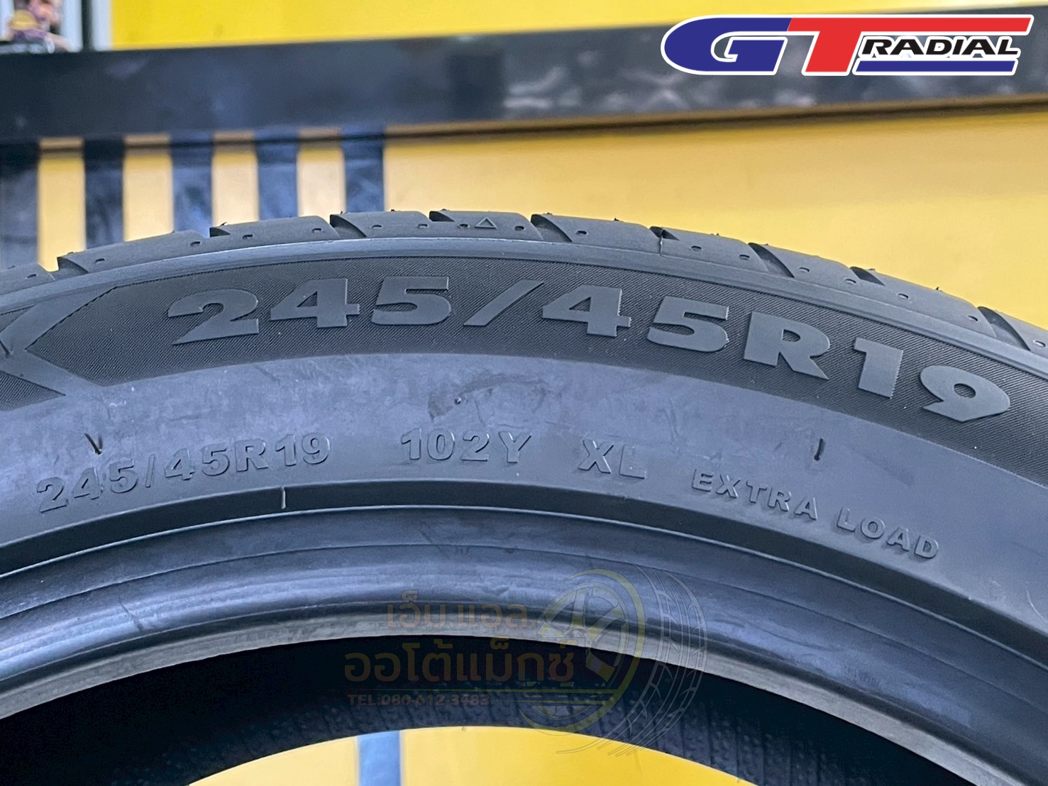 ยางใหม่จีทีเรเดียล #GT #RADIAL #SportActive2 245/45R19 ยางใหม่ปี2025