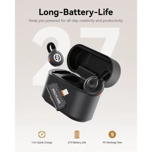 Hollyland - Lark M2S Ultimate Combo Wireless Microphone