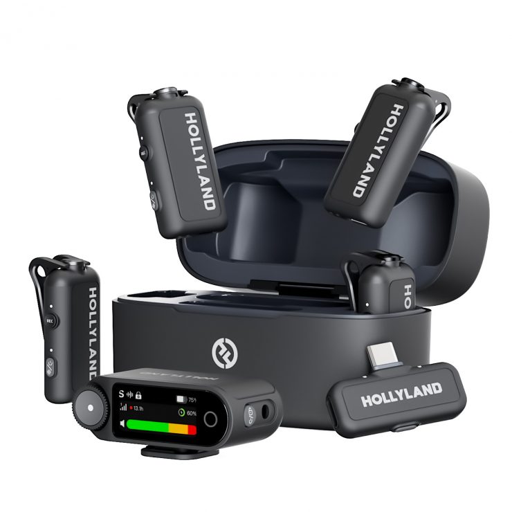 Hollyland LARK MAX 2 Combo 4-Person - Wireless Microphone