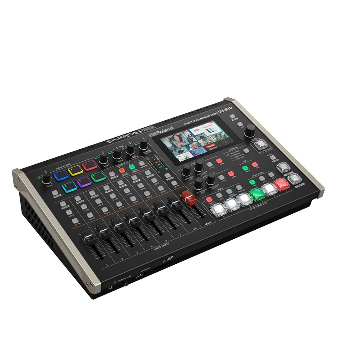 Roland VR-6HD all-in-one Live streaming AV mixer