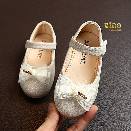 รองเท้าเด็กออกงาน(หน้าร้านอยู่รัชดา ลองได้)H162สีทอง